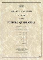 Foxburg Quadrangle 1961 Oil and Gas Field Maps 